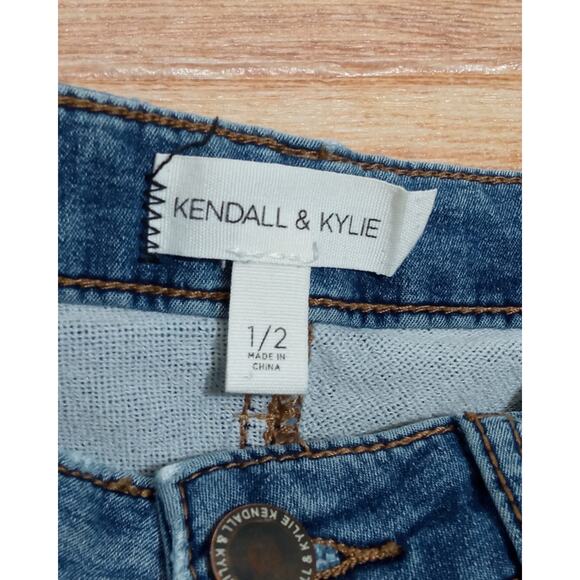 Kendall & Kylie Women’s Jeans Mid Rise Denim Skinny Blue Size 1/2 ( XXS) - Picture 4 of 13